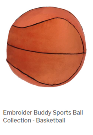Embroidered Basketball