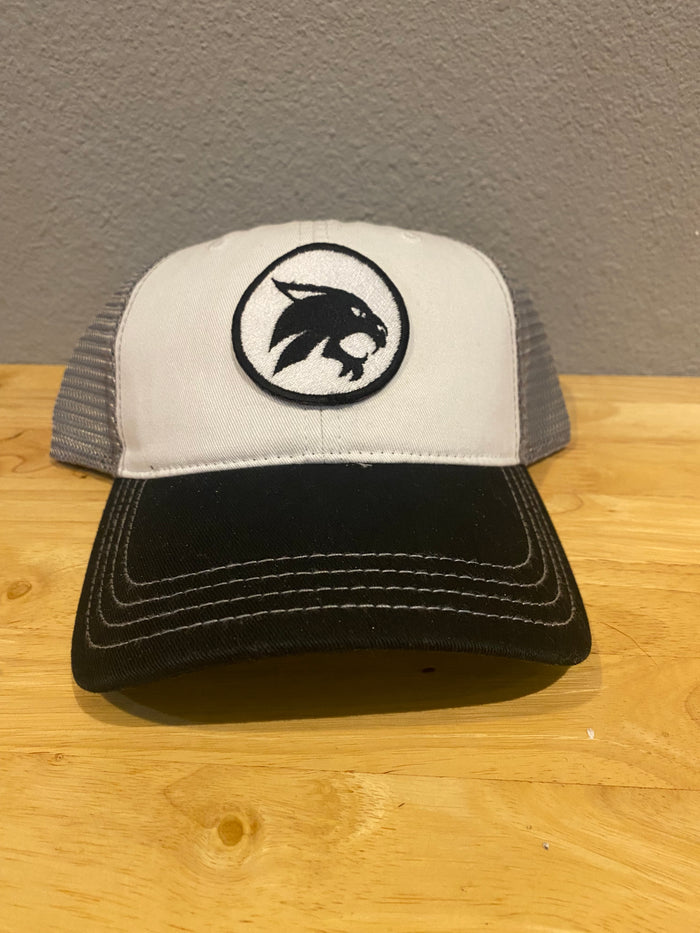 Embroidered Bobcat Patch Cap