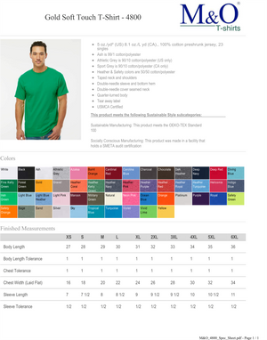 Crooked Creek Smallmouth Bass Tee