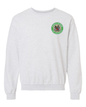 Embroidered Gildan Long Sleeve Sweatshirt