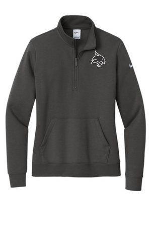 Women's Marshall Bobcat Nike 1/4 Zip Fleece