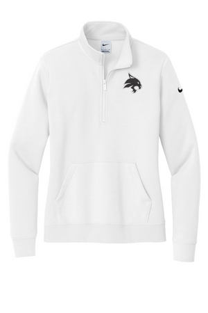 Women's Marshall Bobcat Nike 1/4 Zip Fleece