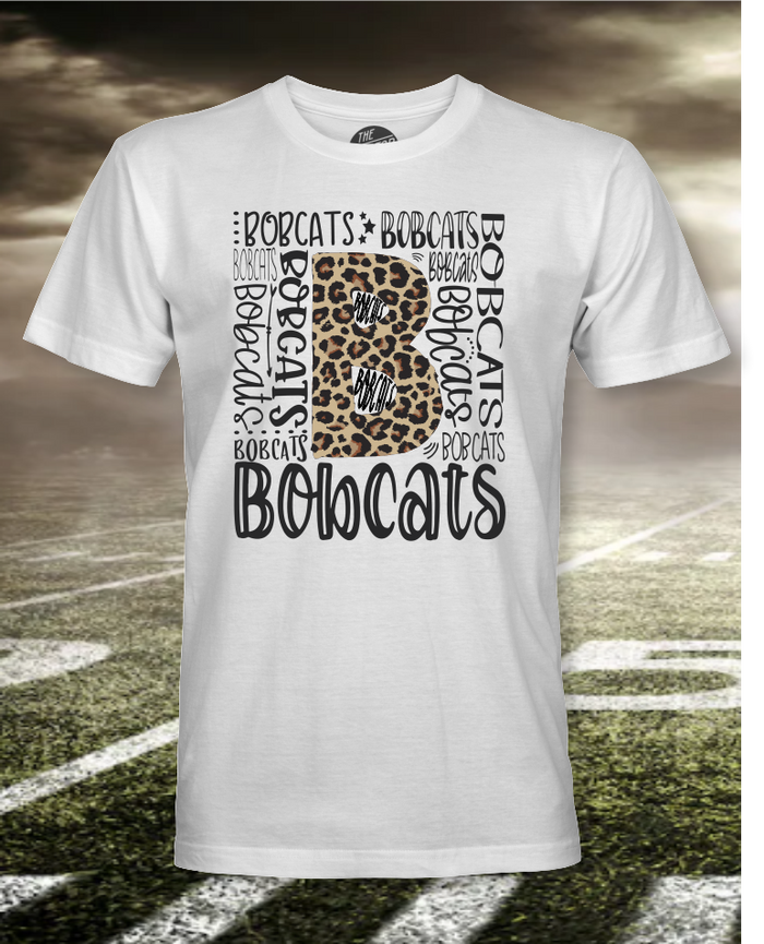Bobcat Cheetah Type Tee