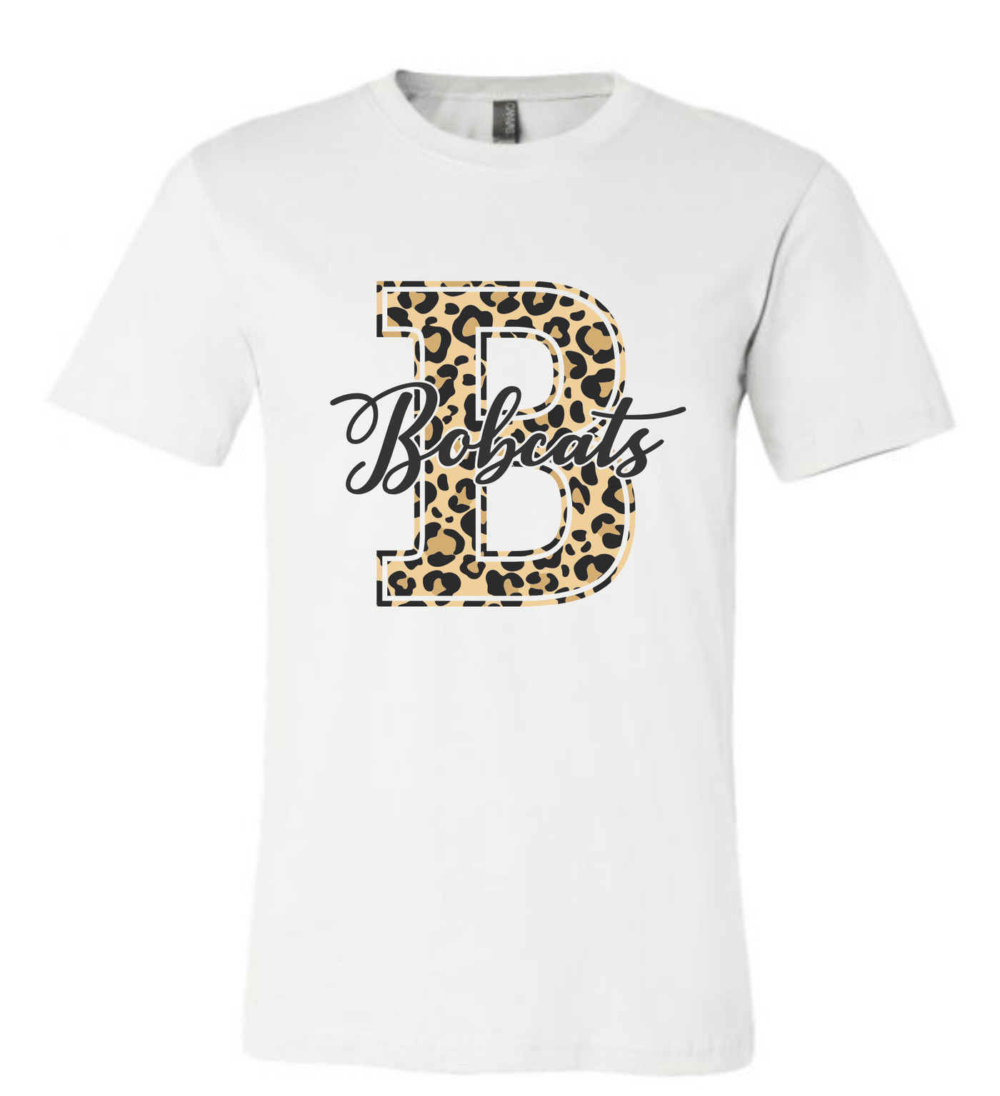 Bobcats Cheetah Print T Shirt