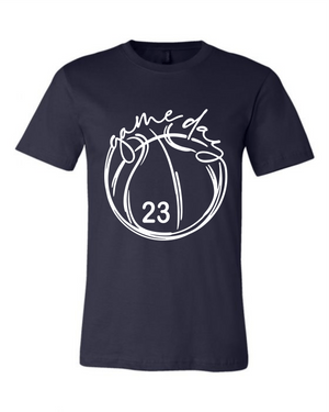 Game Day T-Shirt Personalized with your Favorite Players Number